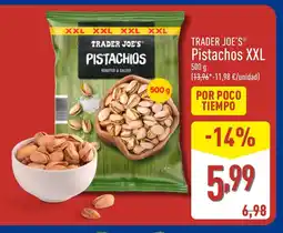 ALDI TRADER JOE'S Pistachos XXL oferta