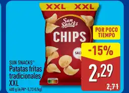 ALDI SUN SNACKS Patatas fritas tradicionales XXL oferta