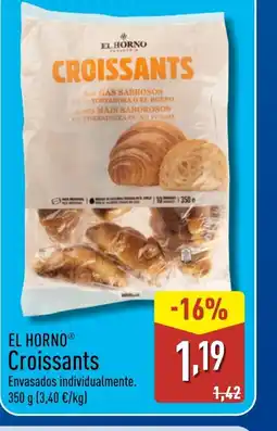 ALDI EL HORNO Croissants oferta