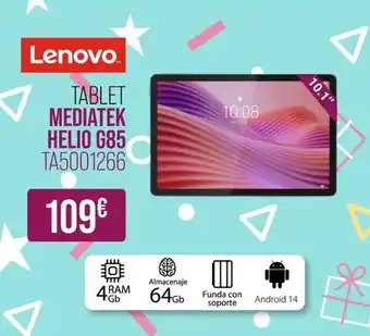 LENOVO Tablet mediatek helio g85 TA5001266