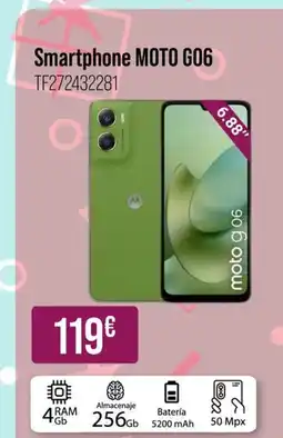 MR Micro MOTOROLA Smartphone MOTO GO6 oferta
