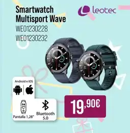 MR Micro LEOTEC Smartwatch Multisport Wave oferta