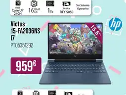 MR Micro HP Victus 15-FA2036NS I7 oferta