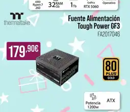 MR Micro THERMALTAKE Fuente Alimentación Tough Power GF3 oferta