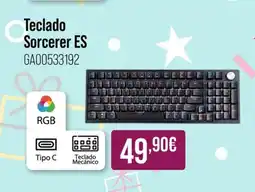 MR Micro Teclado Sorcerer ES oferta