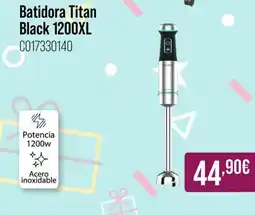 MR Micro Batidora Titan Black 1200XL oferta
