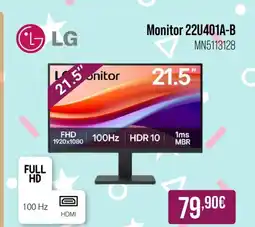 MR Micro LG Monitor 22U401A-B oferta