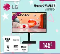 MR Micro LG Monitor 27BA560-B oferta