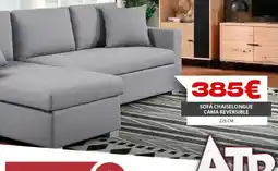 Atrapamuebles Sofá chaiselongue cama reversible oferta
