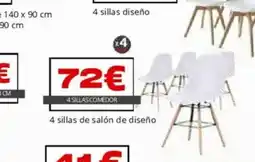 Atrapamuebles 4 sillas comedor oferta