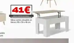 Atrapamuebles Mesa centro elevable oferta