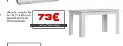 Atrapamuebles Mesa comedor fija oferta