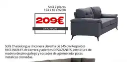 Atrapamuebles Sofá 2 plazas oferta