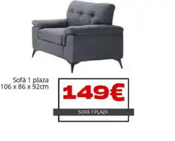Atrapamuebles Sofá 1 plaza oferta