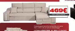 Atrapamuebles Sofá chaiselongue oferta