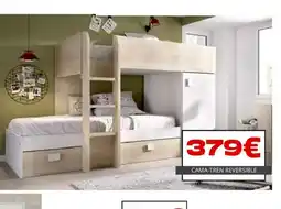 Atrapamuebles Cama-tren reversible oferta