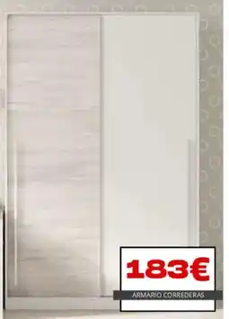 Atrapamuebles Armario correderas oferta
