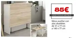 Atrapamuebles Mesa con alas abatibles oferta