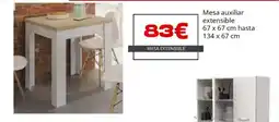 Atrapamuebles Mesa extensible oferta