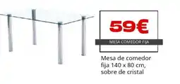 Atrapamuebles Mesa comedor fija oferta
