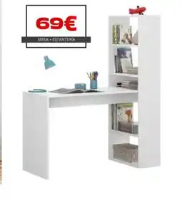 Atrapamuebles Mesa + estantería oferta