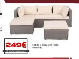 Atrapamuebles Conjunto mueble jardin oferta