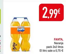 mYm supermercados FANTA Naranja oferta