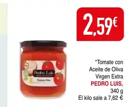 mYm supermercados PEDRO LUIS Tomate con Aceite de Oliva oferta