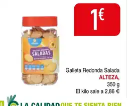 mYm supermercados ALTEZA Galleta Redonda Salada oferta