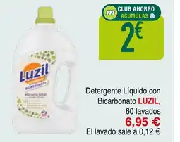 mYm supermercados LUZIL Detergente Líquido con Bicarbonato oferta