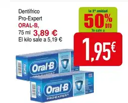 mYm supermercados ORAL B Dentífrico Pro-Expert oferta