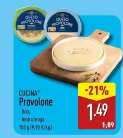 ALDI CUCINA Provolone oferta
