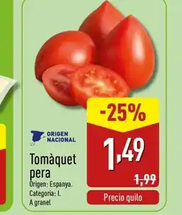 ALDI Tomàquet pera oferta