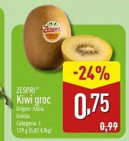 ALDI ZESPRI Kiwi groc oferta