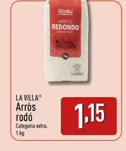 ALDI LA VILLA Arròs rodó oferta