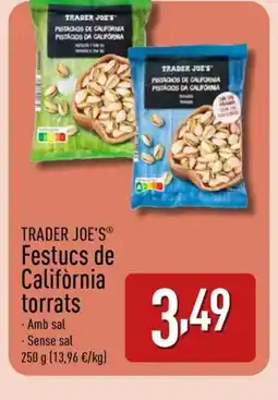 ALDI TRADER JOE'S Festucs de Califòrnia torrats oferta
