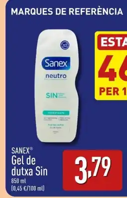 ALDI SANEX Gel de dutxa Sin oferta