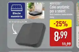 ALDI NOVITESSE Coixí anatòmic per a seient oferta