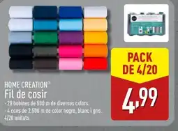 ALDI HOME CREATION Fil de cosir oferta