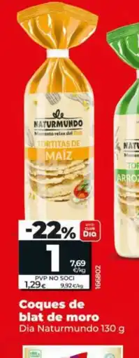 Dia DIA NATURMUNDO Coques de blat de moro oferta