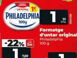 Dia PHILADELPHIA Formatge d'untar original oferta