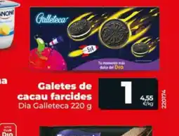 Dia DIA GALLETECA Galetes de cacau farcides oferta