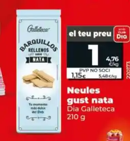 Dia DIA GALLETECA Neules gust nata oferta