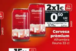 Dia ALHAMBRA Cervesa prémium oferta