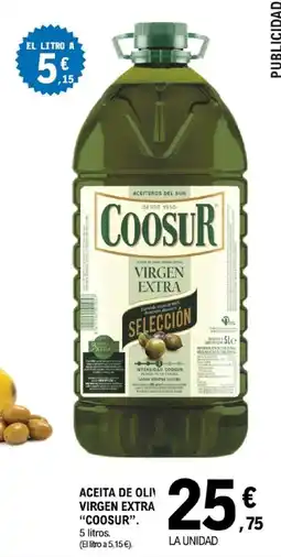 E.Leclerc COOSUR Aceita de oliv virgen extra oferta