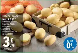 E.Leclerc PATATA LAVADA oferta
