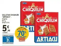 E.Leclerc ARTIACH Galletas chiquilín oferta