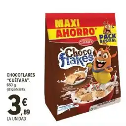 E.Leclerc CUÉTARA Chocoflakes oferta