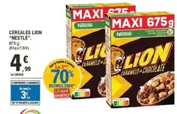 E.Leclerc NESTLE Cereales lion oferta