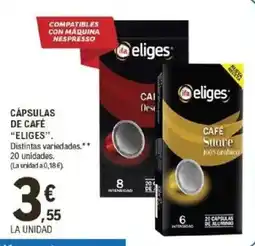 E.Leclerc IFA ELIGES Cápsulas de café oferta
